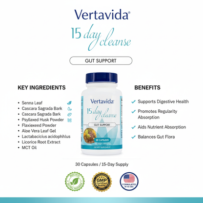 VertaVida™ 15-Day Gut Cleanse